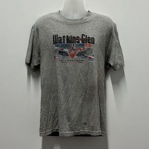 TCX Apparel Watkins Glen Grey T-Shirt Size L